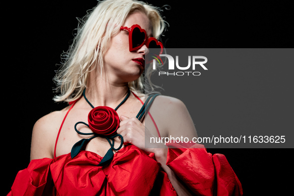 Models showcase creations by TandT on the runway during Day 2 of Bangkok International Fashion Week at Siam Paragon in Bangkok, Thailand, on...