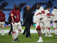 Vincent Kompany head coach of Bayern Munich during the UEFA Champions League 2024/25 League Phase MD2 match between Aston Villa FC and FC Ba...