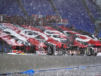 Supporters of OCG Nice during the UEFA Europa League 2024/25 League Phase MD2 match between SS Lazio and OCG NIce at Stadio Olimpico on Octo...