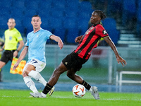 Adam Marusic of SS Lazio during the UEFA Europa League 2024/25 League Phase MD2 match between SS Lazio and OCG NIce at Stadio Olimpico on Oc...