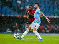 Taty Castellanos of SS Lazio scores second goal during the UEFA Europa League 2024/25 League Phase MD2 match between SS Lazio and OCG NIce a...