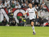 Steve Kapuadi , goal celebration during UEFA Conference League match Legia Warsaw vs Real Betis in Warsaw Poland on 3 October 2024. (