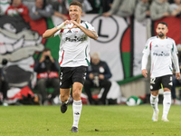 Steve Kapuadi , goal celebration during UEFA Conference League match Legia Warsaw vs Real Betis in Warsaw Poland on 3 October 2024. (