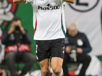 Steve Kapuadi , goal celebration during UEFA Conference League match Legia Warsaw vs Real Betis in Warsaw Poland on 3 October 2024. (