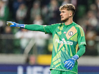 Kacper Tobiasz  during UEFA Conference League match Legia Warsaw vs Real Betis in Warsaw Poland on 3 October 2024. (