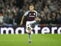 Lucas Digne left-back of Aston Villa and France during the UEFA Champions League 2024/25 League Phase MD2 match between Aston Villa FC and F...