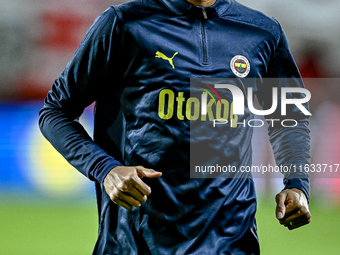 Fenerbahce defender Rodrigo Becao plays during the match between Twente and Fenerbahce at the Grolsch Veste for the UEFA Europa League - Lea...