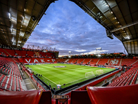 The overview of the stadium during the match between Twente and Fenerbahce at the Grolsch Veste for the UEFA Europa League - League phase -...