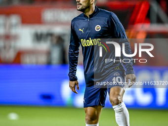 Fenerbahce forward Dusan Tadic plays during the match between Twente and Fenerbahce at the Grolsch Veste for the UEFA Europa League - League...