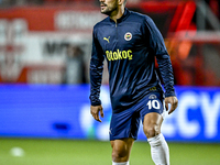 Fenerbahce forward Dusan Tadic plays during the match between Twente and Fenerbahce at the Grolsch Veste for the UEFA Europa League - League...