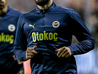 Fenerbahce midfielder Sofyan Amrabat plays during the match between Twente and Fenerbahce at the Grolsch Veste for the UEFA Europa League -...