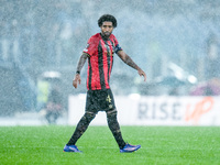 Dante of OGC Nice looks on during the UEFA Europa League 2024/25 League Phase MD2 match between SS Lazio and OGC Nice at Stadio Olimpico on...