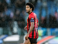 Dante of OGC Nice looks on during the UEFA Europa League 2024/25 League Phase MD2 match between SS Lazio and OGC Nice at Stadio Olimpico on...