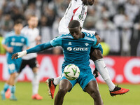 Nobel Mendy , Jean - Pierre Nsame  during UEFA Conference League match Legia Warsaw vs Real Betis in Warsaw Poland on 3 October 2024. (