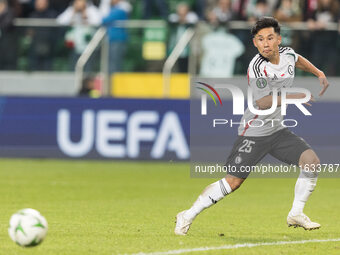 Ryoya Morishita  during UEFA Conference League match Legia Warsaw vs Real Betis in Warsaw Poland on 3 October 2024. (