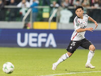 Ryoya Morishita  during UEFA Conference League match Legia Warsaw vs Real Betis in Warsaw Poland on 3 October 2024. (