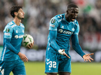 Johnny Cardoso , Nobel Mendy  during UEFA Conference League match Legia Warsaw vs Real Betis in Warsaw Poland on 3 October 2024. (