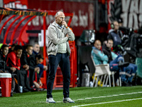 FC Twente trainer Joseph Oosting is present during the match between Twente and Fenerbahce at the Grolsch Veste for the UEFA Europa League -...