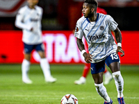 Fenerbahce midfielder Fred plays during the match between Twente and Fenerbahce at the Grolsch Veste for the UEFA Europa League - League pha...