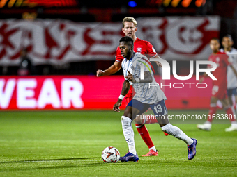 Fenerbahce midfielder Fred plays during the match between Twente and Fenerbahce at the Grolsch Veste for the UEFA Europa League - League pha...