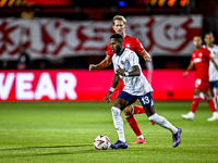 Fenerbahce midfielder Fred plays during the match between Twente and Fenerbahce at the Grolsch Veste for the UEFA Europa League - League pha...