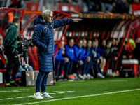 Fenerbahce trainer Jose Mourinho is present during the match between Twente and Fenerbahce at the Grolsch Veste for the UEFA Europa League -...