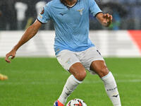 Matteo Guendouzi of S.S. Lazio is in action during the UEFA Europa League 2024/25 League Phase MD2 match between S.S. Lazio and O.G.C. Nice...