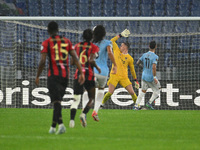 Valentin Castellanos of S.S. Lazio scores the goal for 2-0 during the UEFA Europa League 2024/25 League Phase MD2 match between S.S. Lazio a...