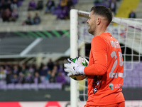 Connor Roberts of The New Saints during  the Conference League match between ACF Fiorentina and The New Saints, on October 3 , 2024 at Stadi...