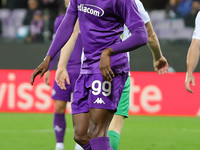 Christian Kouamè of ACF Fiorentina during  the Conference League match between ACF Fiorentina and The New Saints, on October 3 , 2024 at Sta...