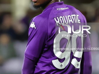 Christian Kouamè of ACF Fiorentina during  the Conference League match between ACF Fiorentina and The New Saints, on October 3 , 2024 at Sta...