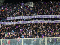 Supporters of ACF Fiorentina during  the Conference League match between ACF Fiorentina and The New Saints, on October 3 , 2024 at Stadium A...