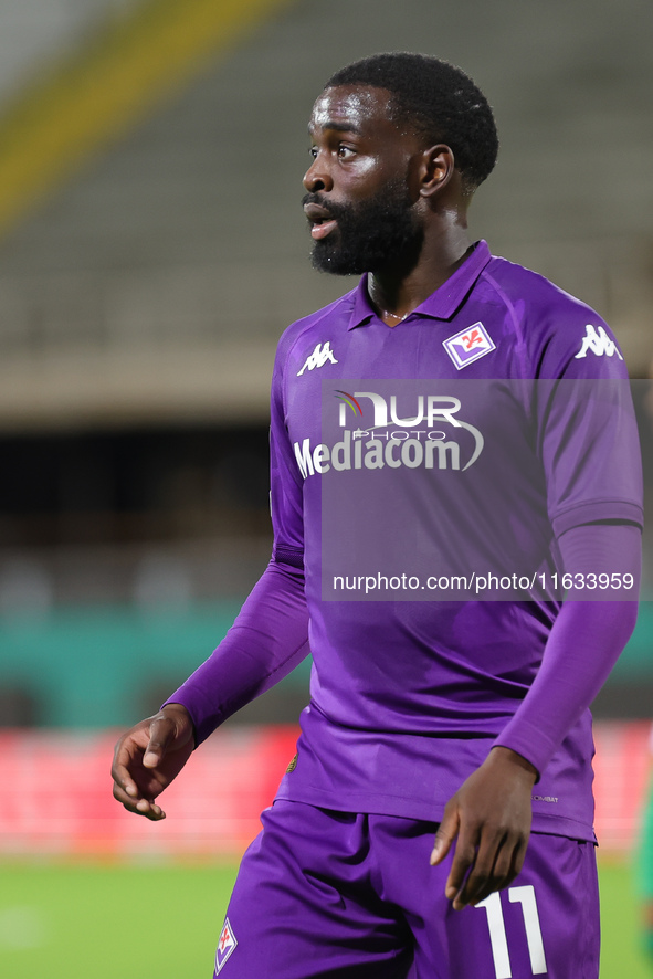 Jonathan Ikonè of ACF Fiorentina during  the Conference League match between ACF Fiorentina and The New Saints, on October 3 , 2024 at Stadi...