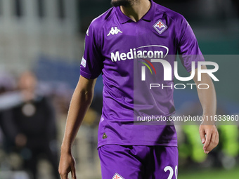 Yacine Adli of ACF Fiorentina during the Conference League match between ACF Fiorentina and The New Saints, on October 3 , 2024 at Stadium A...