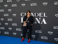 Michela Giraud attends the ''Citadel: Diana'' premiere at The Space Cinema Moderno in Rome, Italy, on October 3, 2024. (