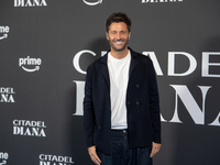 Filippo Bisciglia attends the ''Citadel: Diana'' premiere at The Space Cinema Moderno in Rome, Italy, on October 3, 2024. (