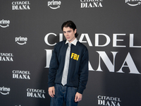 Biondo attends the ''Citadel: Diana'' premiere at The Space Cinema Moderno in Rome, Italy, on October 3, 2024. (