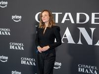 Sara Lazzaro attends the ''Citadel: Diana'' premiere at The Space Cinema Moderno in Rome, Italy, on October 3, 2024. (