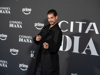 Giancarlo Commare attends the ''Citadel: Diana'' premiere at The Space Cinema Moderno in Rome, Italy, on October 3, 2024. (