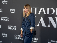 Michela Andreozzi attends the ''Citadel: Diana'' premiere at The Space Cinema Moderno in Rome, Italy, on October 3, 2024. (