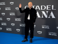 Filippo Nigro attends the ''Citadel: Diana'' premiere at The Space Cinema Moderno in Rome, Italy, on October 3, 2024. (