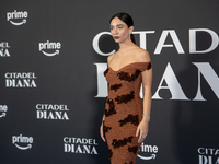 Matilda De Angelis attends the ''Citadel: Diana'' premiere at The Space Cinema Moderno in Rome, Italy, on October 3, 2024. (