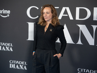 Sara Lazzaro attends the ''Citadel: Diana'' premiere at The Space Cinema Moderno in Rome, Italy, on October 3, 2024. (