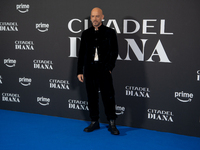 Filippo Nigro attends the ''Citadel: Diana'' premiere at The Space Cinema Moderno in Rome, Italy, on October 3, 2024. (