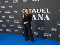 Sara Lazzaro attends the ''Citadel: Diana'' premiere at The Space Cinema Moderno in Rome, Italy, on October 3, 2024. (