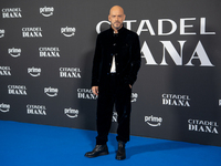 Filippo Nigro attends the ''Citadel: Diana'' premiere at The Space Cinema Moderno in Rome, Italy, on October 3, 2024. (