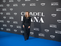 Sara Lazzaro attends the ''Citadel: Diana'' premiere at The Space Cinema Moderno in Rome, Italy, on October 3, 2024. (