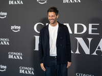 Filippo Bisciglia attends the ''Citadel: Diana'' premiere at The Space Cinema Moderno in Rome, Italy, on October 3, 2024. (