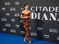 Matilda De Angelis attends the ''Citadel: Diana'' premiere at The Space Cinema Moderno in Rome, Italy, on October 3, 2024. (