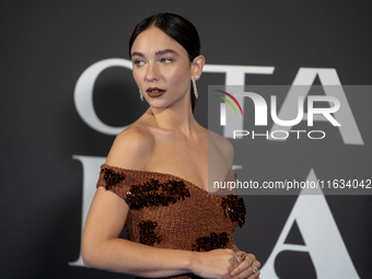 Matilda De Angelis attends the ''Citadel: Diana'' premiere at The Space Cinema Moderno in Rome, Italy, on October 3, 2024. (